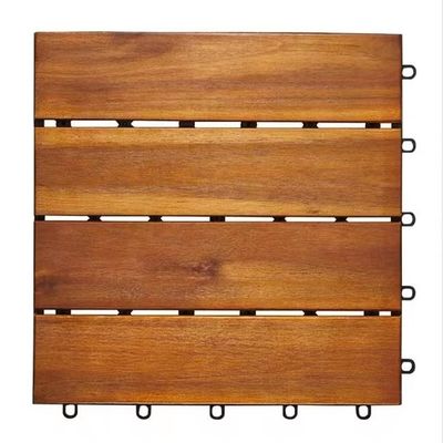 Ineinander greifenplattform WPC-HDPE Diy deckt den Fußboden Wpc-Holz zusammengesetzten Plastikdecking mit Ziegeln