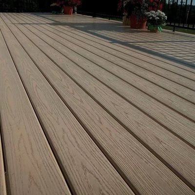 Künstlerisches Holz Browns Eco zusammengesetzte Verdrängung Wpc Mildewproof Decking-Co