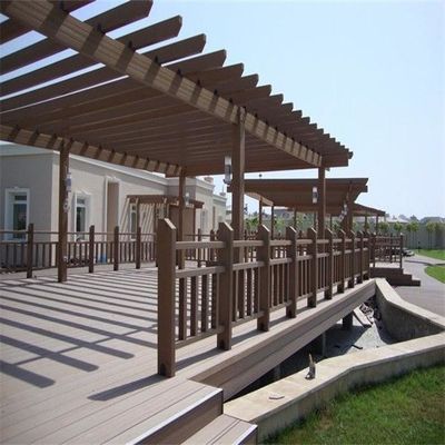 2.9M OakAnti Corrosion WPC hölzerner Patio-Pergola-Verbundwerkstoff für Pergola