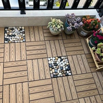 150 x 25mm gebürstete WPC DIY Bauholz-Wand-Umhüllung des Decking-Hauptantibeleg-3d