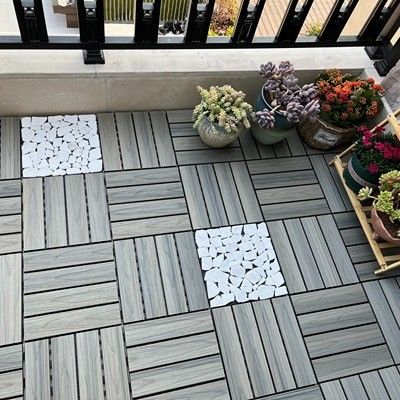 135 x 25mm aufbereiteter zusammengesetzter Decking verschalt fester Rand zusammengesetzten Decking