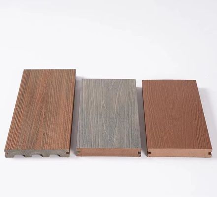 140 x 25mm der feuchtigkeitsfeste WPC Decking verschalt Antiuvhölzerne PlastikVerbundbleche